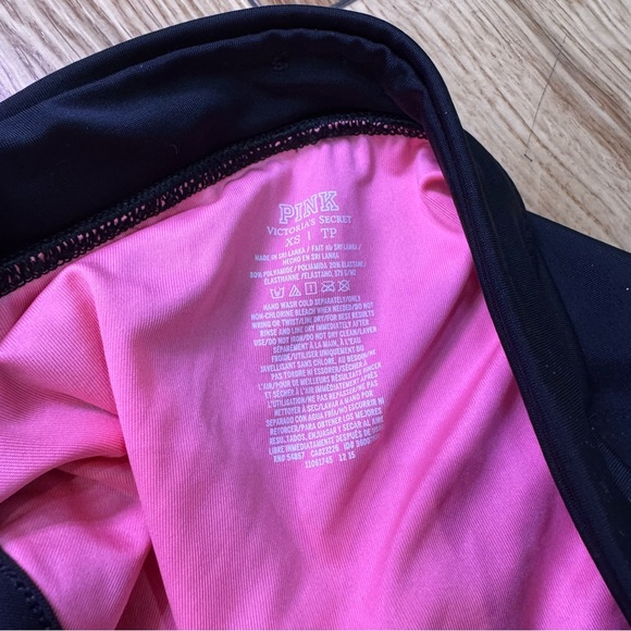 NWT Vs Victoria’s Secret bikini bottom black pink - Picture 4 of 5